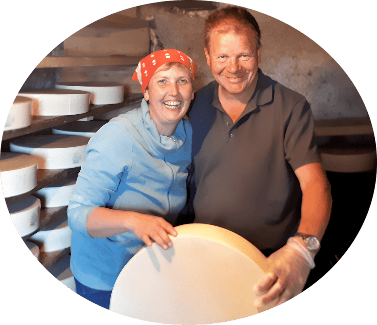 Petra Gräfe, Käsemacherin in Stolpen